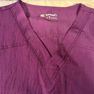 Womens scrub top XL by Four Stretch